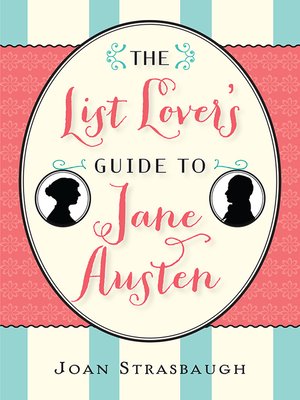 cover image of The List Lover's Guide to Jane Austen